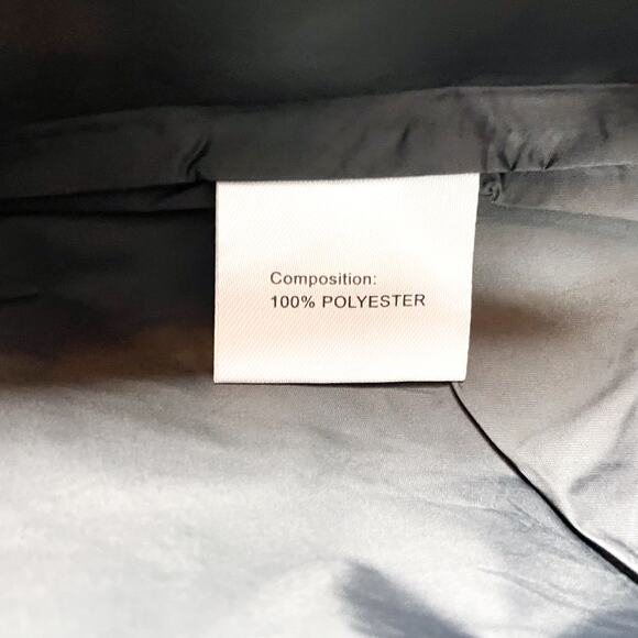 Magcomsen Bomber Jacket Blue Camo Windbreaker Striped Trim Full Zip Sz XL Men's - Picture 8 of 8